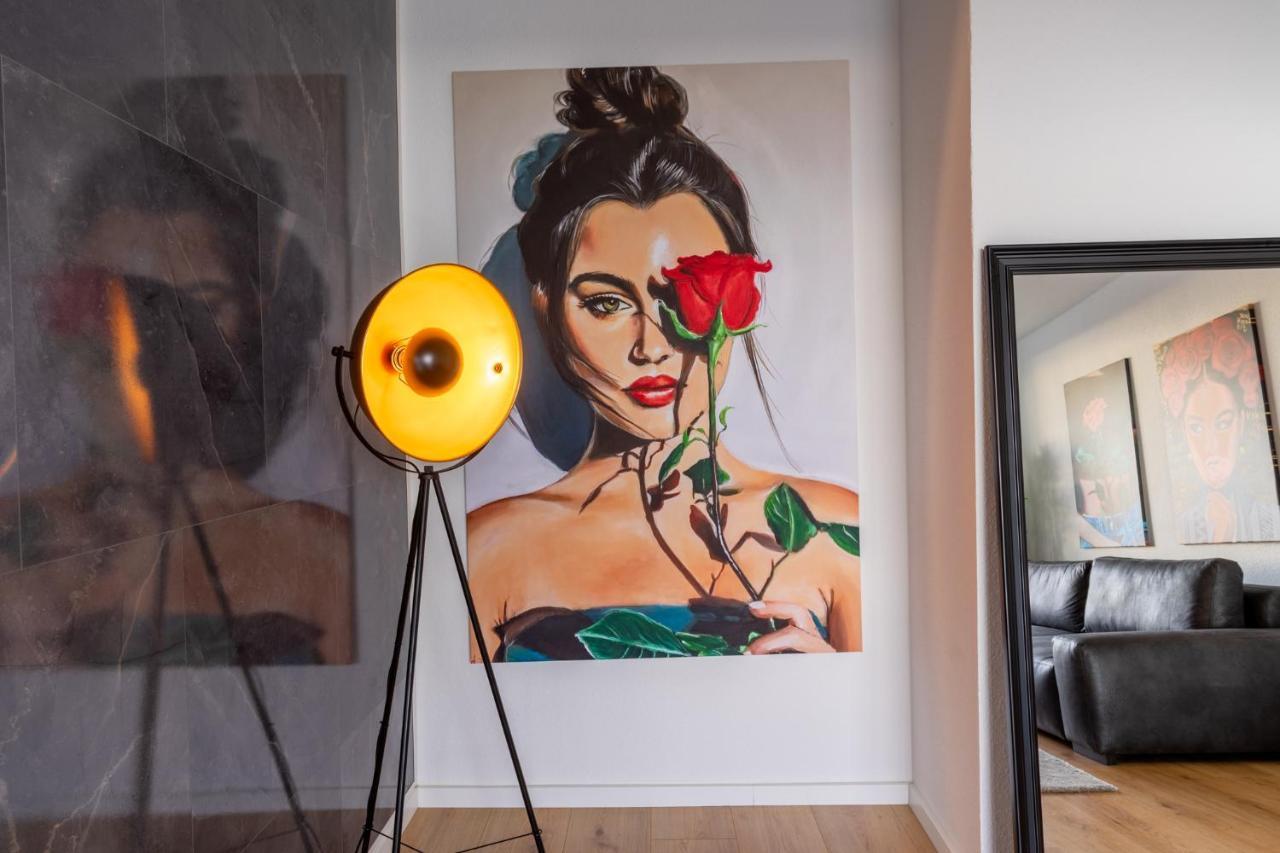 Ruesuite Xl I 2-Zimmer Apartment I Balkon I Netflix Essen Exterior foto